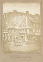 Old London coffee house, s.w. corner of Market and Front street. [graphic] / Photograph taken Augt. 1858 by James E. McClees.
