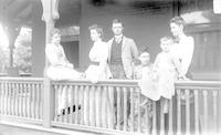 [Webster family portrait on porch of 4834 Penn Street, Philadelphia, Pa.] [graphic].