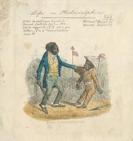 Life in Philadelphia. "What de debil you hurrah for General Jackson for?" [graphic] / [Clay], fec.