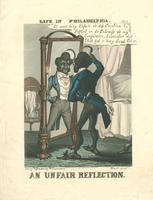 Life in Philadelphia. An unfair reflection. [graphic] / Designd & drawn by W. Summers; Hunt sculpt.
