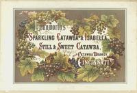 Longworth's sparkling Catawba & Isabella, still & sweet Catawba, and Catawba Brandy. Cincinnati. [graphic].
