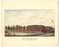 United States Laboratory 1800, Arsenal Grays Ferry Road, 1882. [graphic] / B. R. Evans.