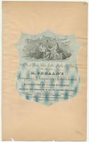 H. Sebald, designer and engraver on wood. 523 Wood street, below Sixth, North Side, Phila. [graphic] : H. Sebald's designing & engraving establishment, and manufactory of tinted envelopes. Designing and engraving in all its various branches, such as portr