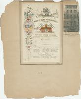 Hand in Hand Fire Company, first grand citizens dress ball [graphic] : To be given Friday March 26th 1847, at the upper saloon of the Museum Building in honor of the celebration of the anniversary of the Fire Association