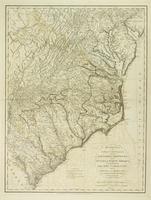 The Marches of Lord Cornwallis in the Southern Provinces, Now North America [cartographic material] : Comprehending the Two Carolinas, with Virginia and Maryland, and the Delaware Counties / By Wm. Faden.