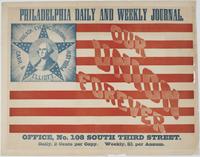 Philadelphia daily and weekly journal. : Office, No. 108 South Third Street. Daily, 2 cents per copy. Weekly, $1 per annum.