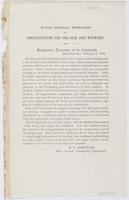 Major General Rosecrans on contributions for the sick and wounded ... / W.S. Rosecrans.