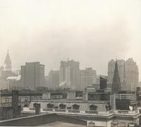 A skyline view made from a roof on 18th St. bet. Spruce and Locust Sts. [graphic].