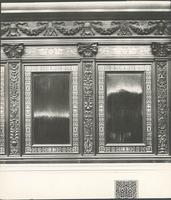 [Philadelphia City Hall, detail of wood panels in Select City Council Chamber] [graphic].
