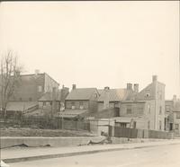 Rear of houses on Paul and ___ Sts. Frankford, Phila[delphia] [graphic].