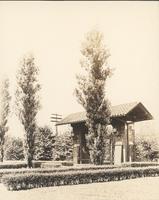 [University Museum of Archaeology and Anthropology, entrance gate, 34th and Spruce Streets, Philadelphia] [graphic].