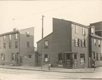 Frame houses and an odd skyline at Thompson St. and Susquehanna Ave. -- Kensington, Phila. [graphic].