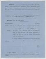 Whereas, in pursuance of an ordinance approved Sept. 30th, 1864, : entitled "a further supplement to an ordinance to make an appropriation for the payment of bounty to volunteers, under the recent call of the president of the United States," the commissio