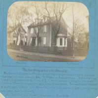 The dwelling-place of the Annalist. [graphic] : This house is situated on Price St. was built by, and now occupied by the venerable and respected and esteemed John F. Watson, in Germantown. Of it he thus writes, 
