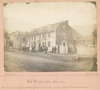 Old Washington Tavern, [graphic] : At the corner of Washington Lane and the Main Street Germantown / Photograph by Richards.