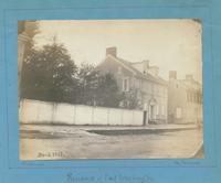Residence of Genl. Washington. [graphic] : This house, writes Mr. Watson, was once the residence of Genl. Washington, and before him, of Genl. Howe, and the prince youth afterwards King William (IX of Engd.), now Samuel B. Morris' residence, [lately decea