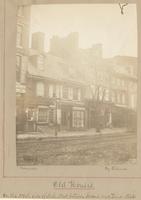 Old houses, on the north side of Arch Street, between Second and Third Street. [graphic] / Photograph by Richards.