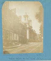 Spruce between 4th and 5th, south side looking west. [graphic] / Photograph by Richards.