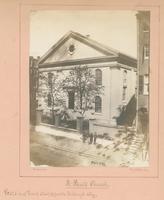 St Paul's Church, east side of Third Street, opposite Willing's Alley. [graphic] / Photograph by Richards.