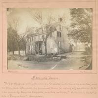 Macknett's Tavern. [graphic] : "It is picturesque," writes Mr. Watson; "it existed in the time of the revolution, and was then, and afterwards, the prominent tavern for visits of city gentleman. It is now owned by George W. Carpenter, and has no history."