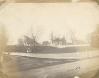 [The house and farm of Thomas Godfrey on the corner of Limekiln Road and Church Lane, Germantown] [graphic].