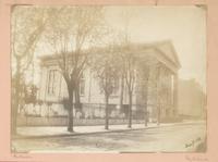 The second Presbyterian church. And the burial grounds belonging to it, and that of the first Presbyterian church. On the southwest corner of Pine, and Fourth Street, as recently altered and improved. [graphic] / Frederick De B. Richards.