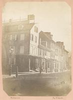 Old houses, from the southeast corner of Fourth and Union Street, to the northeast corner of Pine and Fourth Street. [graphic] / Photograph by Richards.