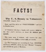 Facts! The U.S. bounty to volunteers ceases August 21st! : State and city aid is to 