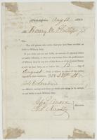 Philadelphia, [blank] 1862. To [blank] : Sir: You will please take notice that you have been enrolled as liable to military duty. If you claim you are not liable, on account of physical defect or bodily infirmity, or that you are exempt from the performan