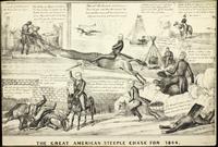 The great American steeple chase for 1844. [graphic] / E.