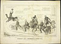 Handicap race presidential stakes 1844. [graphic] /. EWC.