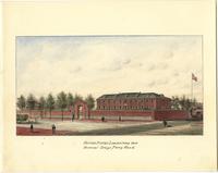 United States Laboratory 1800, Arsenal Grays Ferry Road, 1882. [graphic] / B. R. Evans.
