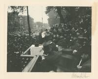 [Governor Samuel Whitaker Pennypacker making his address, Capitol dedication, October 4, 1906.] [graphic].