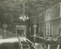 Governor's executive reception room with Miss Oakley's paintings of the Founding of the State of Liberty Spiritual. [graphic].