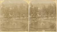 [Fountain and rock garden, probably in Fairmount Park, Philadelphia] [graphic].