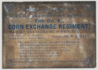 $162 bounty! Steady, able-bodied men wanted for Co. K., Corn Exchange Regiment, : at 241 Race Street. Captain, Jos. W. Ricketts. First Lieut., W.M. McKean. Second Lieut., J. Mora Moss. $2, government premium, when recruit is mustered in. $10, Corn Exchang