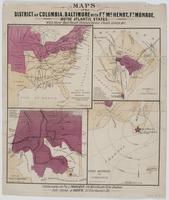 Civil War military campaign and battle maps. [cartographic material].