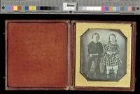 [Portrait of a young boy and girl] [graphic] / Van Loan & Mayall
