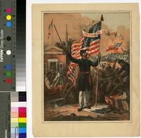 All slaves were made freemen. By Abraham Lincoln, president of the United States, January 1st, 1863. Come, then, able-bodied colored men, to the nearest United States camp, and fight for the stars and stripes. [graphic].