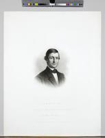 Emerson [graphic] / Engraved by Miss Emily Sartain from an unfinished Portrait by William H. Furness, Jr.