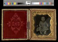 [Full-length portrait of an unidentified, seated girl] [graphic].
