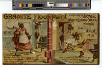 Granite floor paint. Manf'd only by Acme white lead & color works, Detroit, Mich. [graphic].