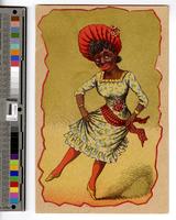 [African American woman dancing] [graphic].