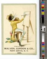 Compliments of Malven, Gordon & Co., Port Jervis, N.Y. 1891 [graphic].