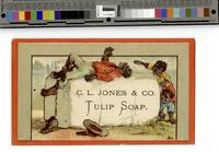 C.L. Jones & Co. tulip soap [graphic].
