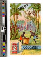 Use Dunham's concentrated cocoanut [graphic].