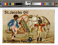 St. Jacobs Oil, "it conquers pain" [graphic].