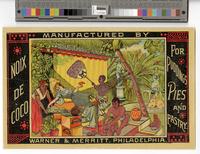 Noix de coco for puddings, pies, and pastry. Manufactured by Warner & Merritt. Philadelphia. [graphic].