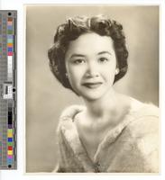 [Bust-length portrait of an unidentified Asian American woman] [graphic].