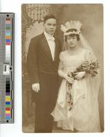 Paul Lee & bride [graphic].